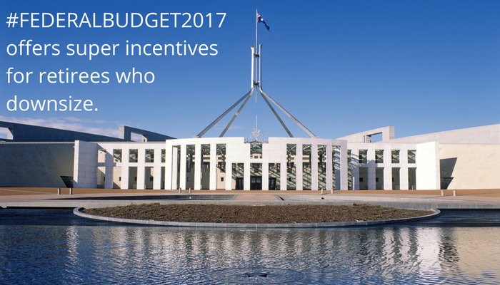 CountplusOne's tweet photo. #FederalBudget2017 offers super incentives for retirees who downsize. Read the key announcements here: https://t.co/tewUkdVD8T https://t.co/wHx9GJGqrn