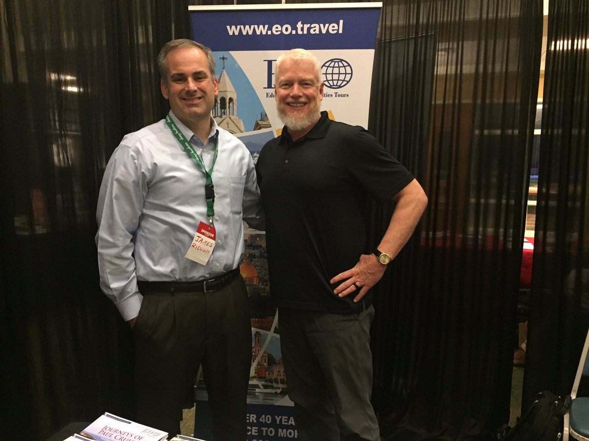 I am grateful to James Ridgeway and the wonderful folks at <a href="/eotours/">EO</a> for helping us take so many pilgrims to Israel!  #gamechanger