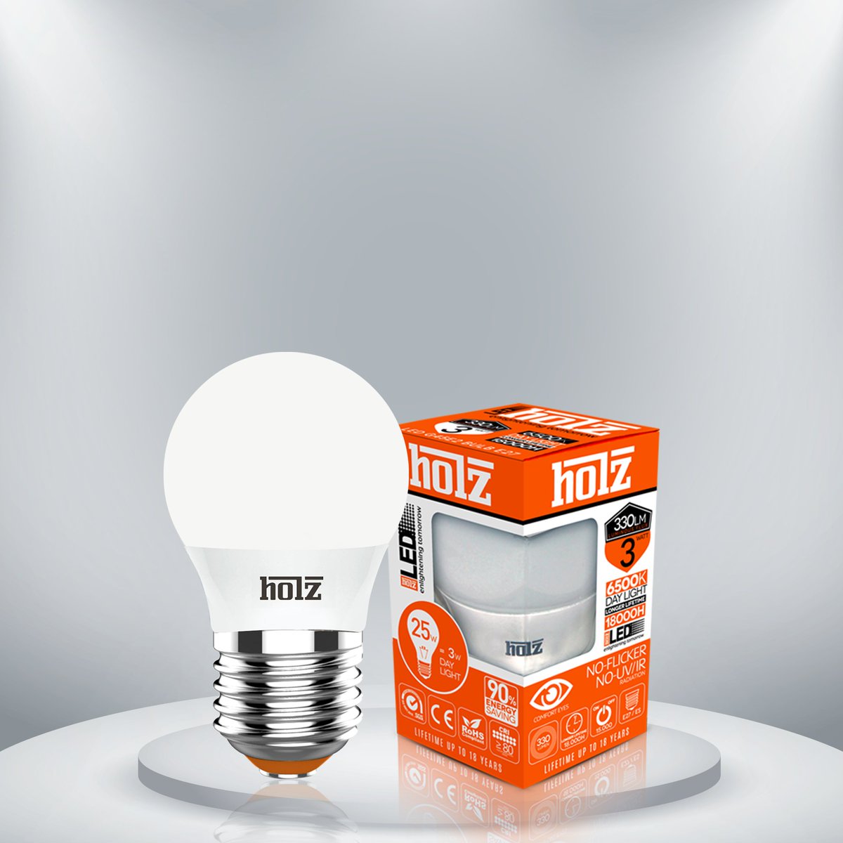 OhHolz's tweet photo. BULB Series 
Bulb A23 - 3 W
KELVIN | LUMENS
3000K | LM310
6500K | LM330

#LED #LampuLED #OhHolz #Lampuyangpalingterang https://t.co/6loGN2MUQT