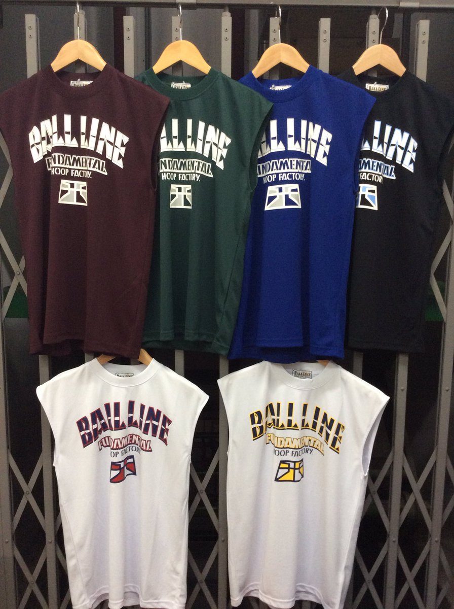 コイケスポーツ バスケ A Twitter ノースリーブで暑さを吹き飛ばせ ノースリーブ 新作だよ ボールライン バスケ