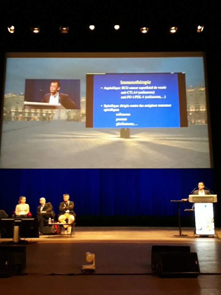 synprefh's tweet photo. #hopipharm17 
Conférence scientifique l'immunotherapie un sujet complexe.... https://t.co/601q1HF0R5