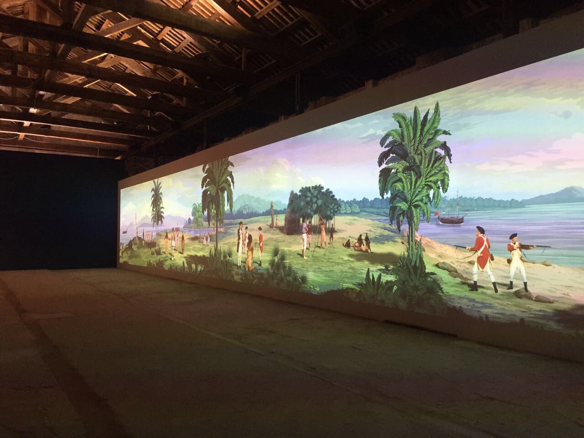 “Lisa Reihana: Emissaries”: New Zeland Pavilion at Arsenale opening today #BiennaleArte2017