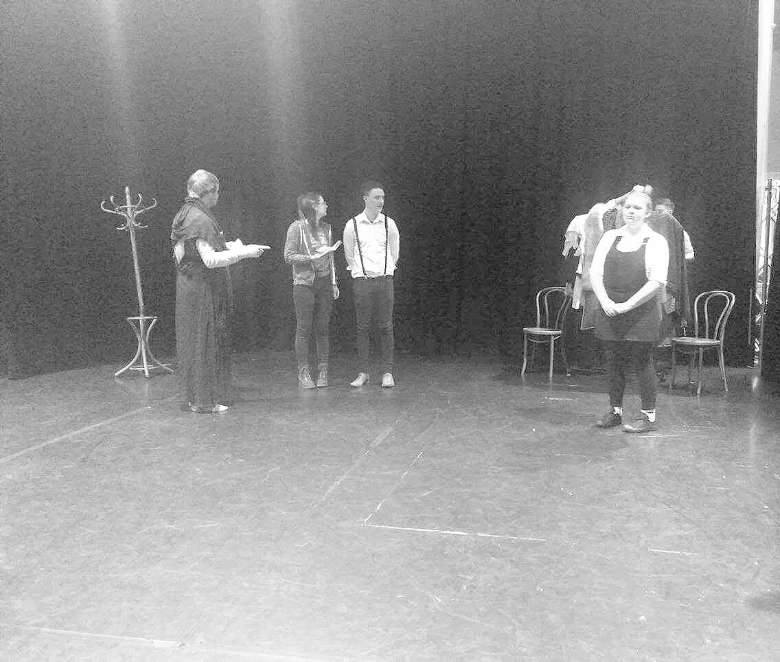 C3UDrama's tweet photo. Today @Brechtfastco will take us to #Spain with their take on #BloodWedding by Federico #Lorca! 2nd day of final year shows! #dramadegree https://t.co/r8wkNJOIQz