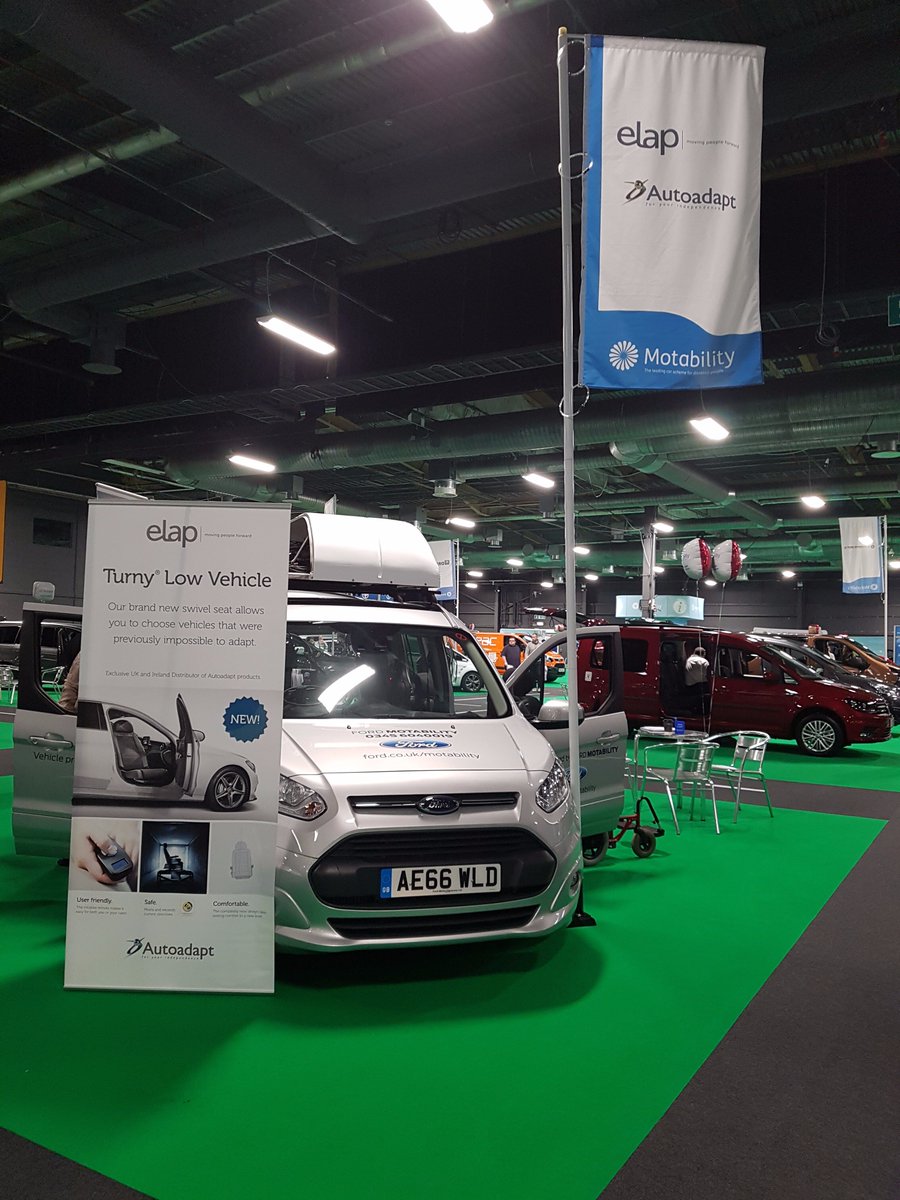 elapmobility's tweet photo. Had a brilliant time at The BIG Event in Manchester showing off our NEW Joey lift! #Elap #Autoadapt #thebigevent #motability #adaptations https://t.co/vBOXMHnlfO