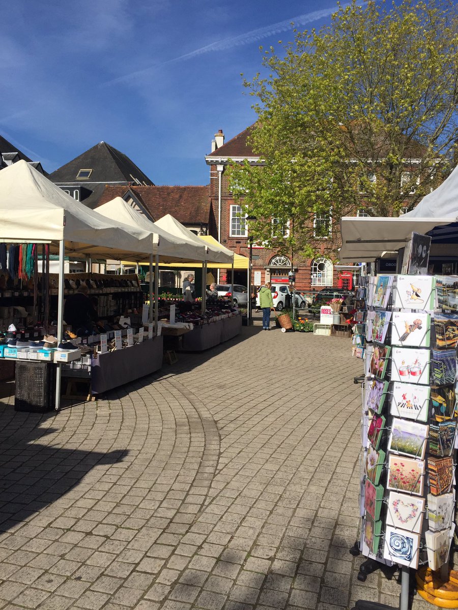 Market day in #Petersfield