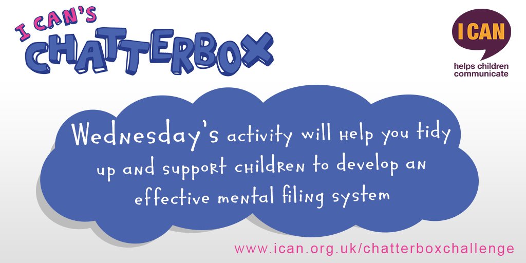 SpeechAndLangUK's tweet photo. Wednesday’s #Chatterbox2017 theme is on the important topic of learning & using new words. Free activity sheet here: https://t.co/1KvTXcbHuB https://t.co/DBwSnSdH3z