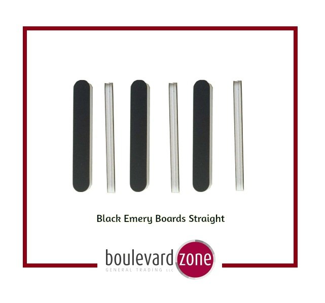 Our Emery boards straight (240/1000 grit) in black is a must in every nail spa.
#boulevardzone #generaltrading #mydubai #supplier