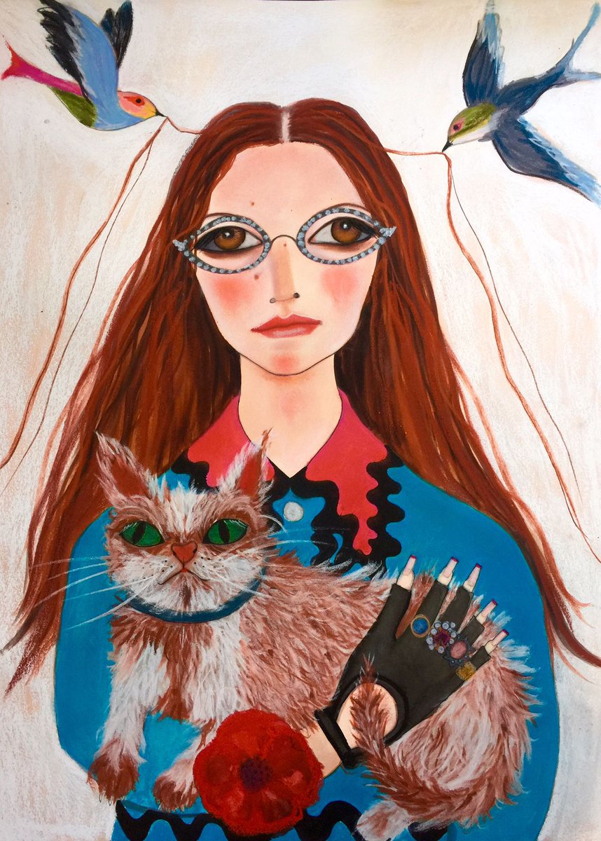 atomic_quixotic's tweet photo. Helen Downie - Stella and Monty https://t.co/fNqm1v8j2t