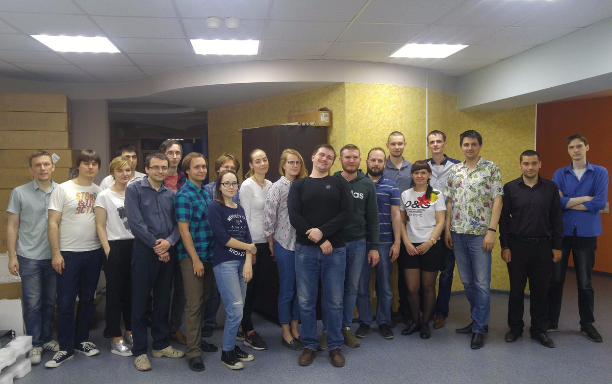 Дружная команда #Bitblaze. Май 2017 года. 

#наработукакнапраздник #промобит #Омск #СХД #IT #СделановРоссии #серверы