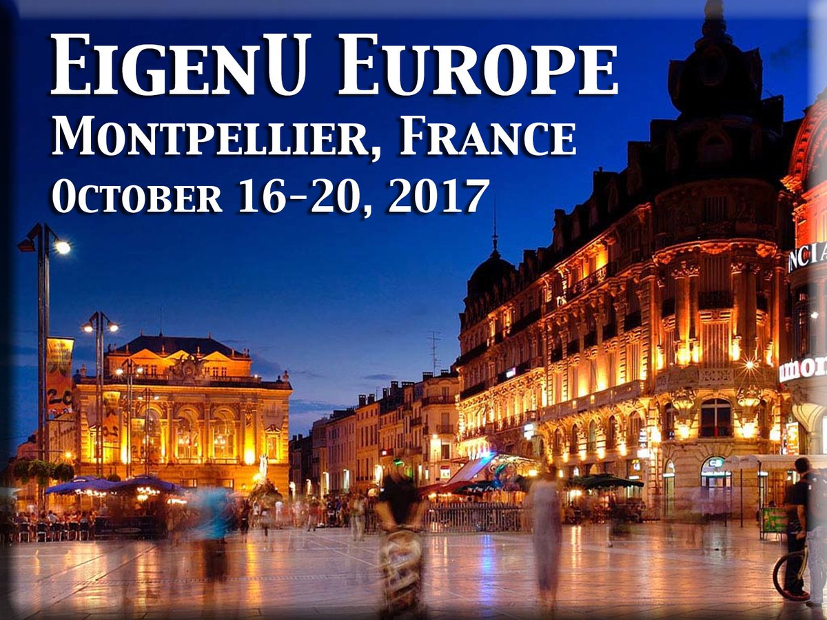 eigenvectorinc's tweet photo. Registration now open for EigenU Europe! #chemometrics #PLS #bigdata #processanalytics #EigenU https://t.co/gwlKuKzjBF https://t.co/FPJan7BCni