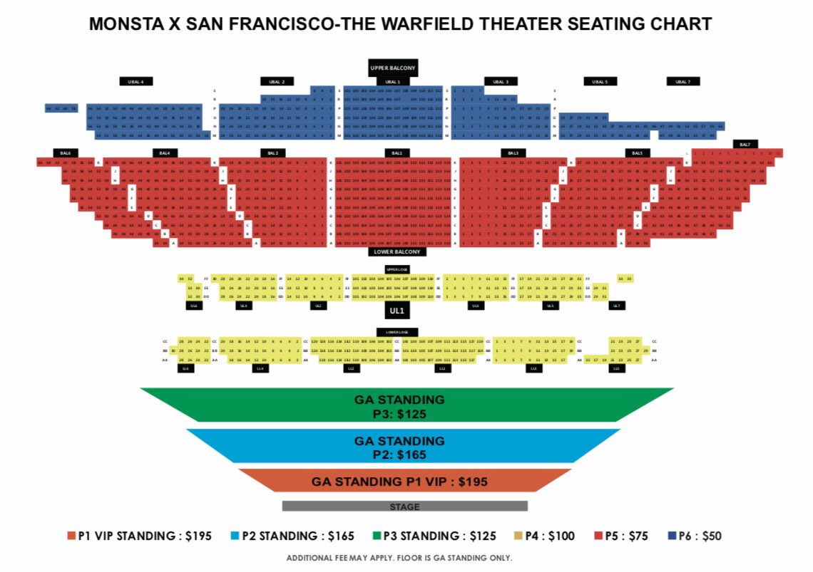 powerhouse live on twitter quot seating for la sf amp ny for monsta x microsoft theater seating chart