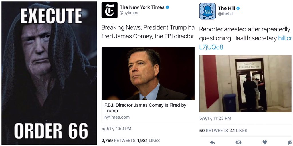 SoCalledPREZ's tweet photo. @nytimes #ExecuteOrder66 https://t.co/LVkkGFt4rm