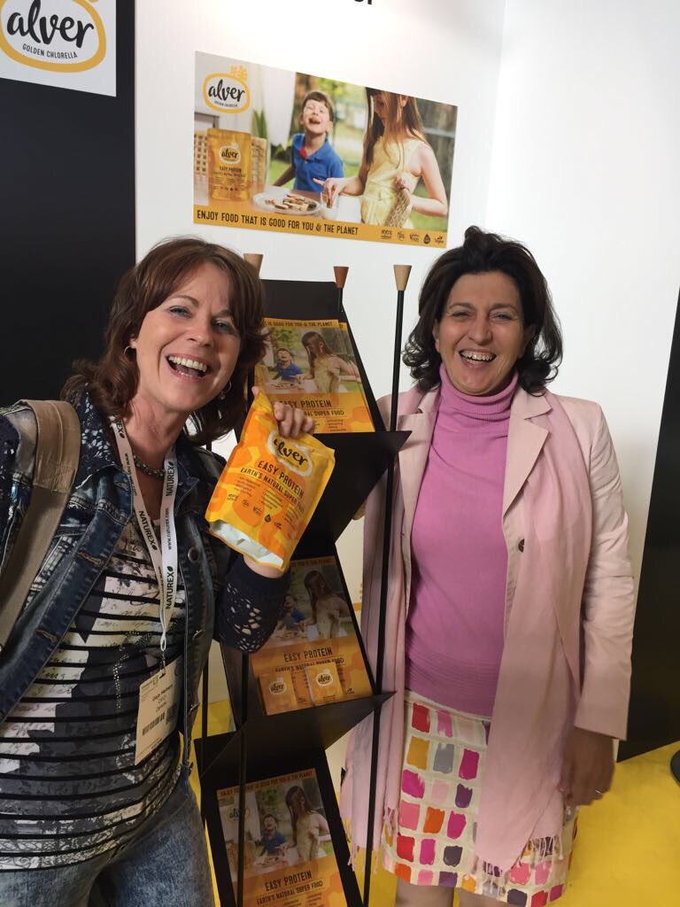 AlverGChlorella's tweet photo. Off we go for our second day @VitafoodsEurope @Palexpo @geneva https://t.co/M4khHMovez