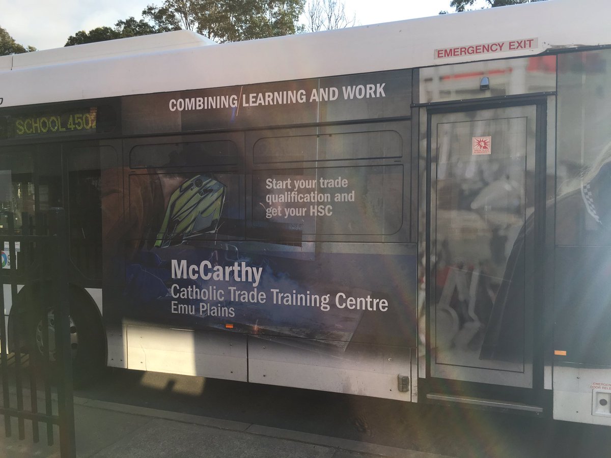 Don't miss the bus, see you on the 24 May 6pm #infonight <a href="/CatholicEdParra/">Catholic Schools Parramatta Diocese</a> <a href="/JohnGildea/">John Gildea</a> <a href="/KarenRuppert/">Karen Ruppert</a> <a href="/TaniaCairns/">Tania Cairns</a> <a href="/christineahowe/">Christine Howe</a>