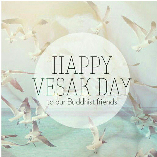 Happy Vesak Day! "No matter how hard the past, you can always begin again" ~ Lord Buddha ~