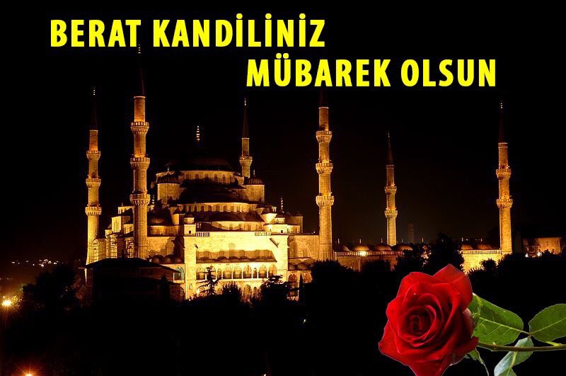 Berat Kandiliniz Mübarek Olsun...!

#BeratKandili #HayırlıKandiller