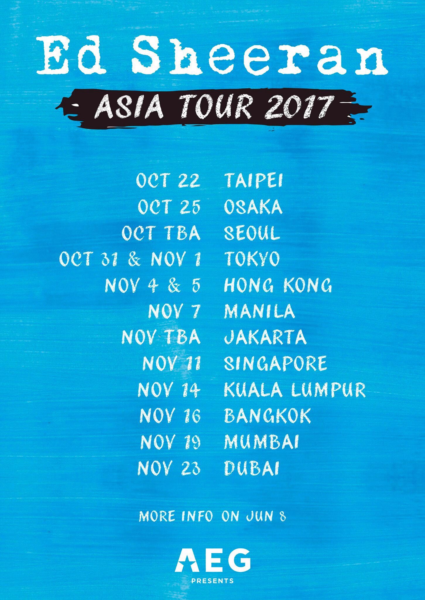 BECTERO Ent. on Twitter "สำหรับรายละเอียด EdSheeranBKK2017 ไม่ว่า