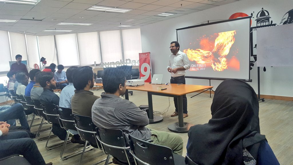 PITBIncubation's tweet photo. .@soledupk lands at #Plan9. Say #Hello to @jaliawala. Session with #Plan9startups underway. https://t.co/K7QScM68bm