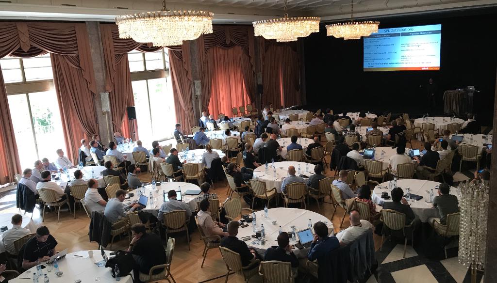 SplunkPartners's tweet photo. Day 2 #SplunkPTS EMEA! We're excited for a full day of learning, networking, hands-on-keys training and having fun! https://t.co/IbisabYkUN https://t.co/UyyvwSYFjT