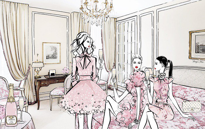Luxushotel Tester On Twitter Luxus Tea Party Mit Champagner Im Le Bristol Paris Https T Co Iyrtmizefj
