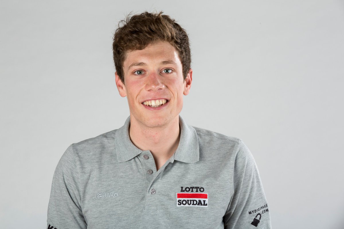 .<a href="/StigBroeckx/">Stig Broeckx</a> turns 27 today! The entire @Lotto_Soudal family wishes him a very happy birthday! 🎁 🍀
