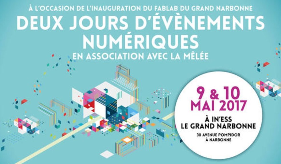 OrianneLedroit's tweet photo. #Narbonne #Occitanie 2 jours autour des cultures numériques pour l'inauguration du #FabLabGN par @INESS_GN https://t.co/gTsf2TUDlA https://t.co/wIY72ZL6MA