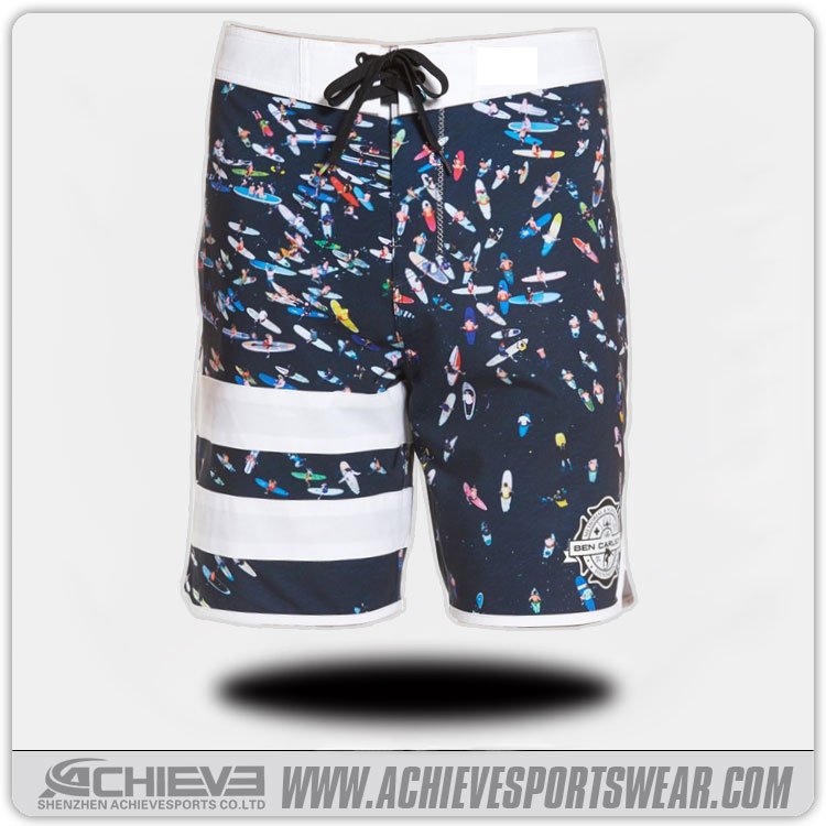Your Leisure life around seaside , street ,in leisure days , we  custom board shorts for you . 
Please contact:jincy@achievesportswear.com