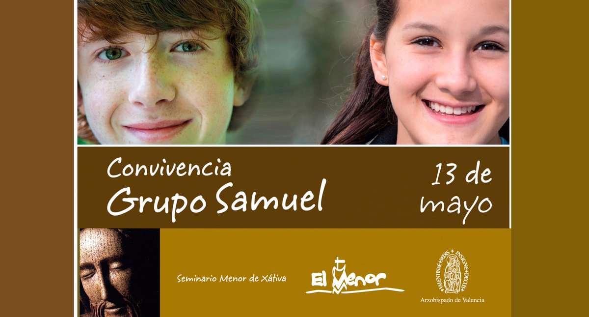 El próximo sábado 13 de mayo tenemos convivencia del Grupo Samuel!! seminariomenorvalencia.com/noticias/440/g…