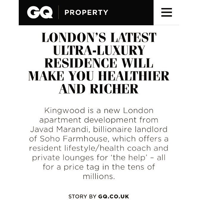 BodySPaceLDN's tweet photo. The magnificent world of Kingwood residential, Hans Place Knightsbridge revealedby @BritishGQ. BodySPace delivering fitness and wellness. https://t.co/Rmg1a6E9P1