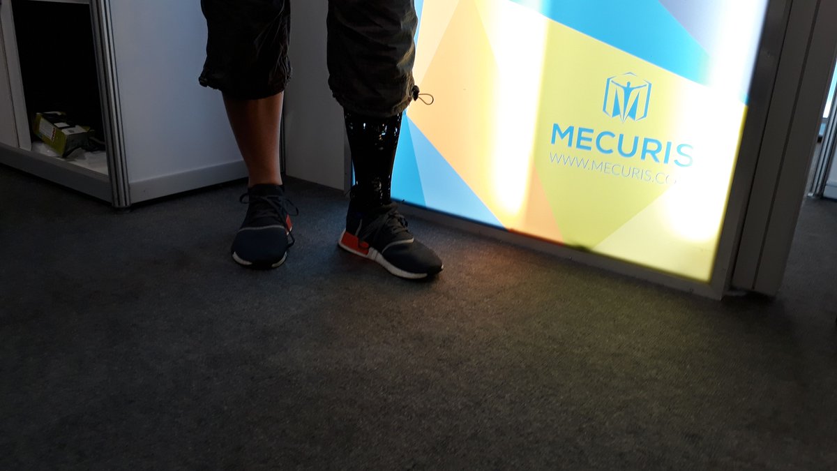 mecuris's tweet photo. Day 3 at #ISPO2017: Visit our booth D17 today to get a demo of our #SolutionPlatform unveiled yesterday. #3dprinting #prosthetics @ISPO_int https://t.co/upV61BLybM