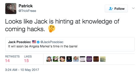 LaurenWern's tweet image. After having watched our election and France's election play out, I hope Merkel and Germany take proper precautions against Russian meddling