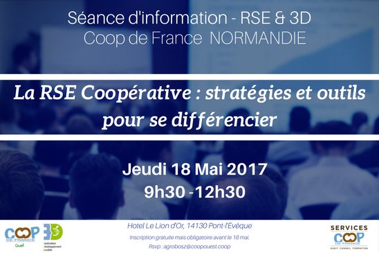 InstitutCoop's tweet photo. La #RSE #Coopérative : stratégies et outils pour se différencier https://t.co/besFWA2Yce Rdv le 18 mai 2017, de 9h30 à 12h30. @CoopdeFrance https://t.co/Y392eCnSr3