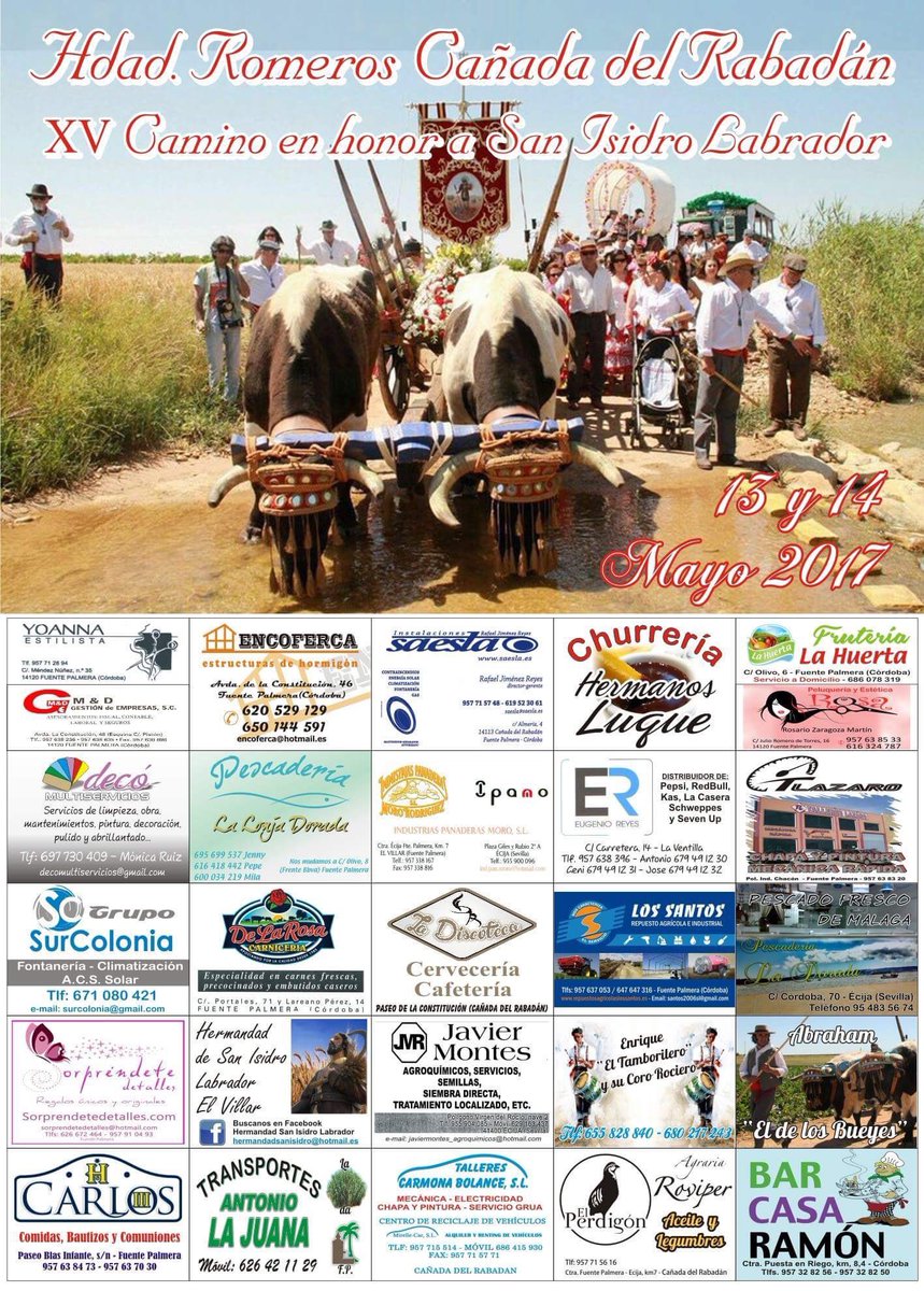 CdREnfurecida's tweet photo. Utiliza el hashtag #LaCañádeRomeria17 para enseñar como se vive esta fiesta en nuestro pueblo.
Quedan 3 dias... https://t.co/C5jkZqryWE