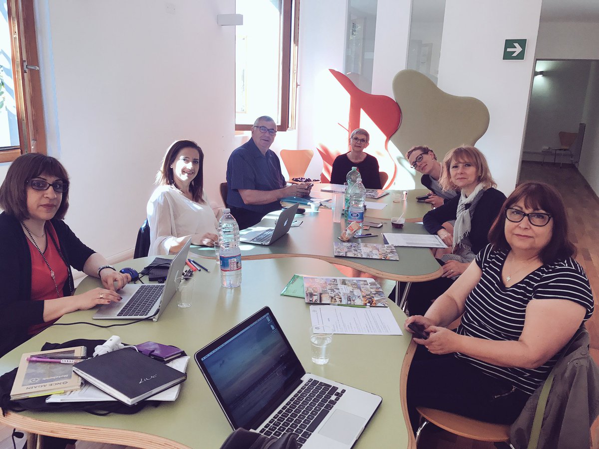 Iene5Project's tweet photo. Bright and early for another busy day @unisiena for the last #IENE5 European meeting! https://t.co/r5gnNDNQF6