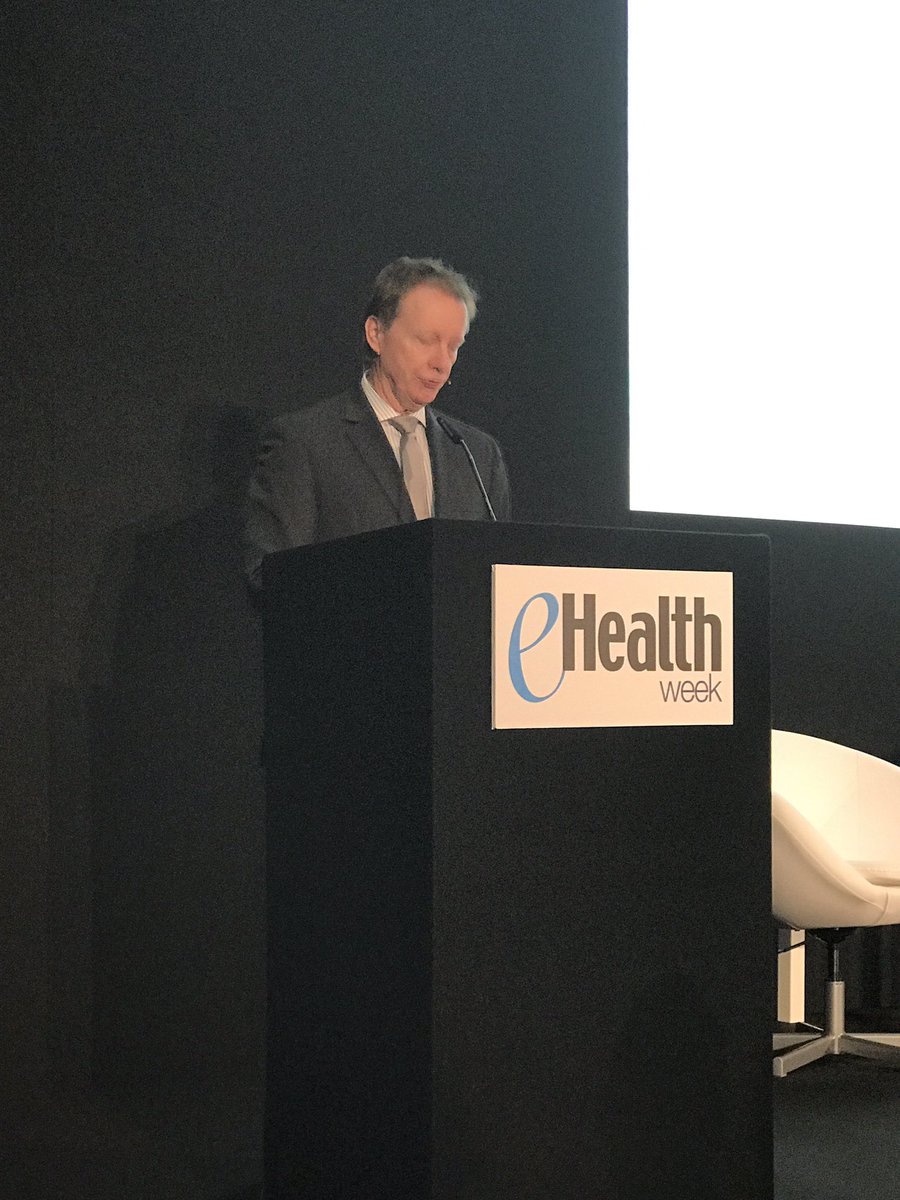 #Ehealthweek #Malta <a href="/HIMSS/">HIMSS</a> president speaks! #data #exchange