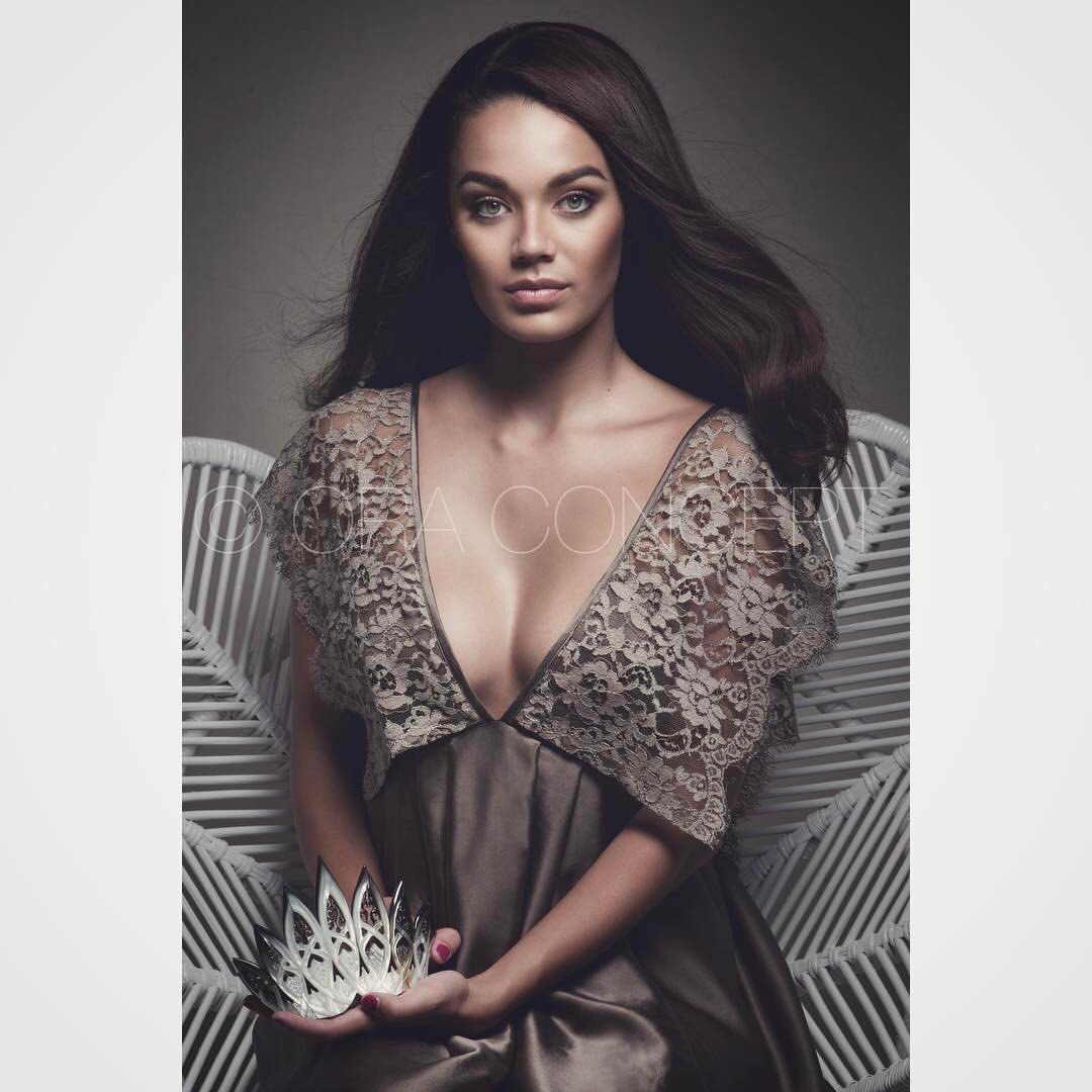 Miss_Tahiti_Off's tweet image. La belle @vaea_ferrand, Miss Tahiti 2016, pour Hiro Ouwen! Bravo @ora_concept