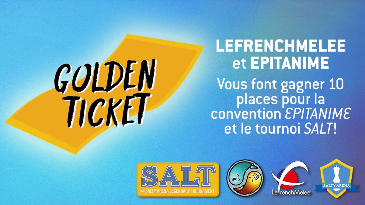 LeFrenchMelee's tweet photo. Want to join Westballz at #SALT, Paris, on June 3-4th? @Epitanime is giving 5 venue fees out! RT this and we'll randomly pick 5 winners! https://t.co/CxOyVsJNWd