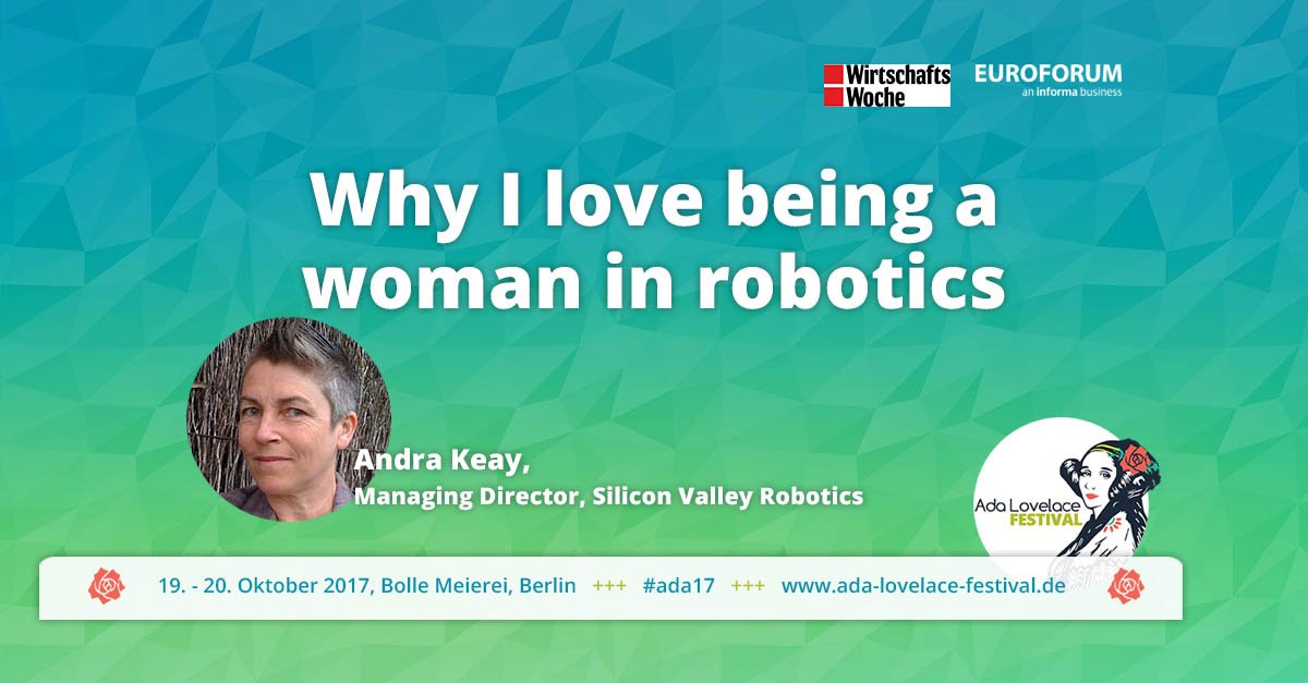 ITK_live's tweet image. #GenderGap, #FearOfRobots, #Stereotypes - still @RobotLaunch &lt;3s being a woman in #robotics wiwo.konferenz.de/ada/en/robotik… #ada17 #womenintech