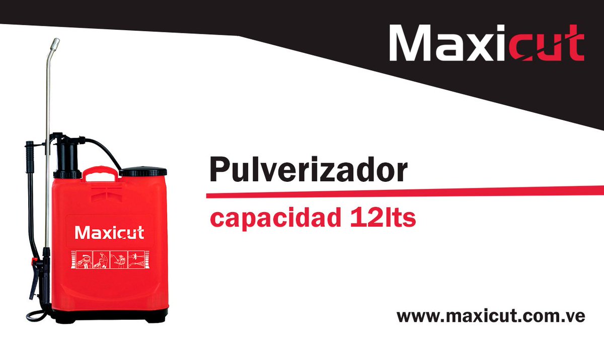 MaxicutVe's tweet photo. #BuenViernes Disponibles a nivel nacional Pulverizador con capacidad de 12 litros. Pídelos en #Maxicut! https://t.co/PtaDaklciC