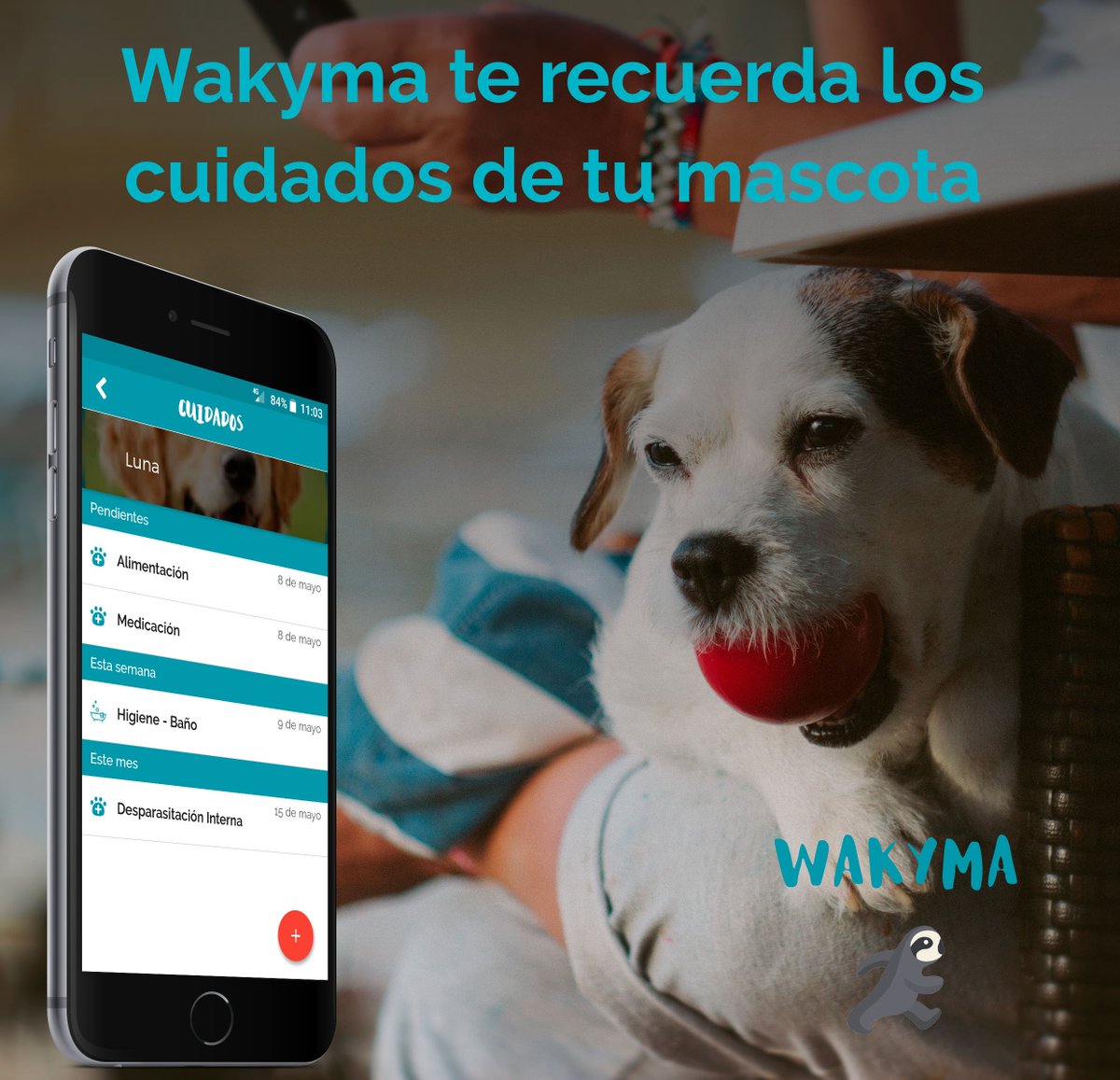 ¿Te acuerdas siempre de lo que necesita tu mascota? Muy pronto, con la App de Wakyma lo tendrás todo en tu móvil 😮📲 wakyma.com