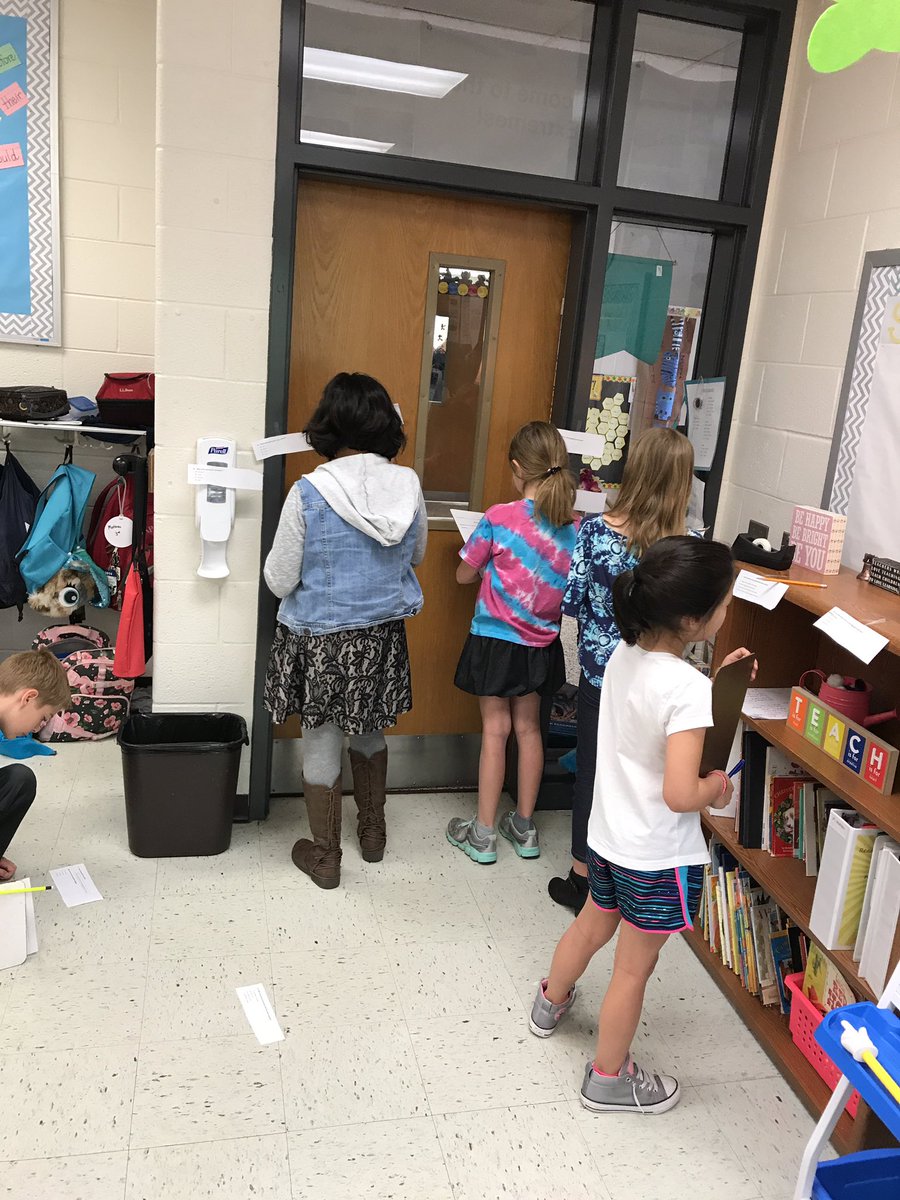laurmathieu22's tweet photo. Grammar scoot to prepare for our SOL reading test! #wecandoit #smartcookies #LCPS #thirdgraders #statetesting #learnthroughmovement https://t.co/YeGKEoFgF2