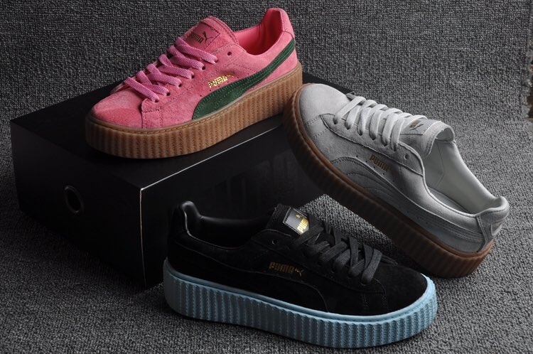 tadjz's tweet photo. Sale Rihanna Puma Creepers: $119.99 ( https://t.co/qgtZsIpvpt ) by #LoveGirlsNote via @c0nvey https://t.co/xz3L0uFaaE