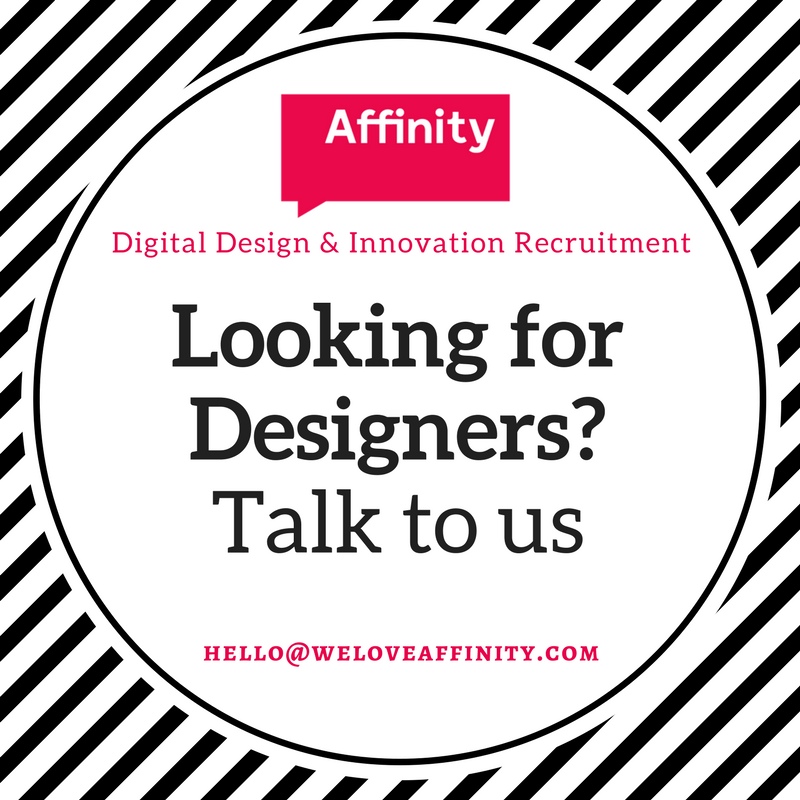 WeLoveAffinity's tweet photo. Are you hiring designers? Then you need to talk to us #FutureScope #wednesdaywisdom #designthinking #Designers #weloveaffinity https://t.co/Blu7GOe71z