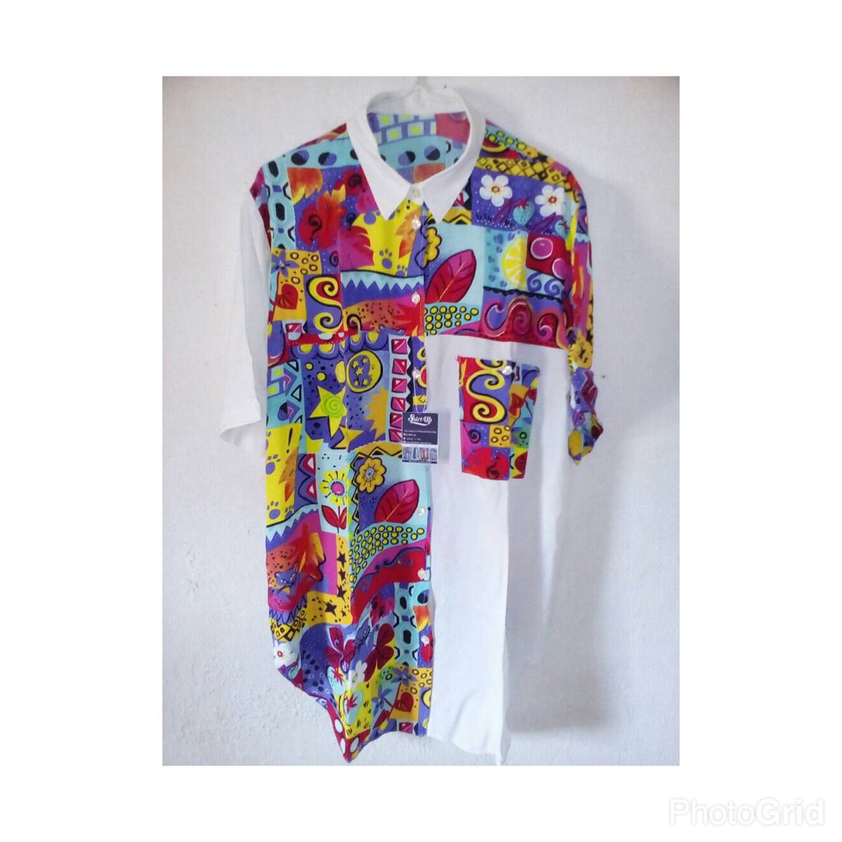 Shiirt_up's tweet image. Large Abstract Print Vintage ✌️Shirt-Up Piece 📸 #dope #vintage #crazyprint #brightcoloredvintage #shirtup #shirt #vintagefeel #shirtuppiece