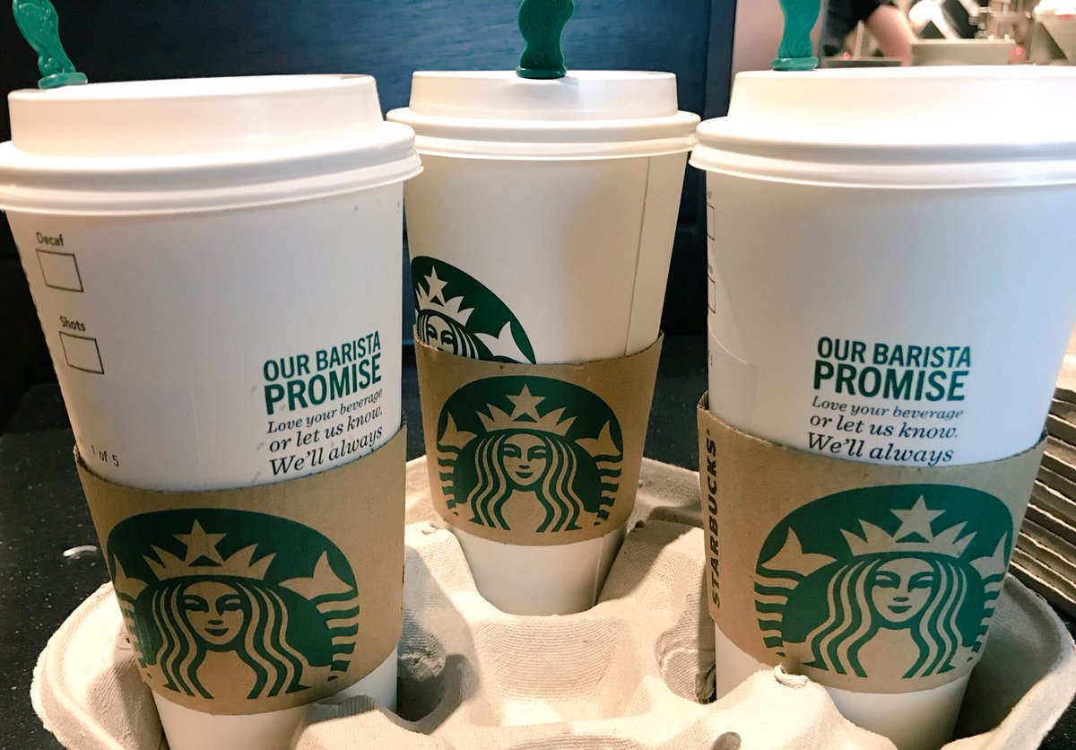 TheresaAltieri's tweet photo. Shoutout to @Starbucks at the Bellevue for prepping the delicious drinks for the @GoodCitizenDay team while it was crazy busy! #ulgcd #GCD17 https://t.co/mlza8iZvpu