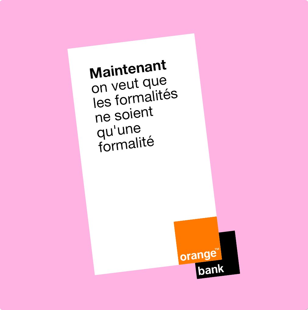 Orange Bank tweet media