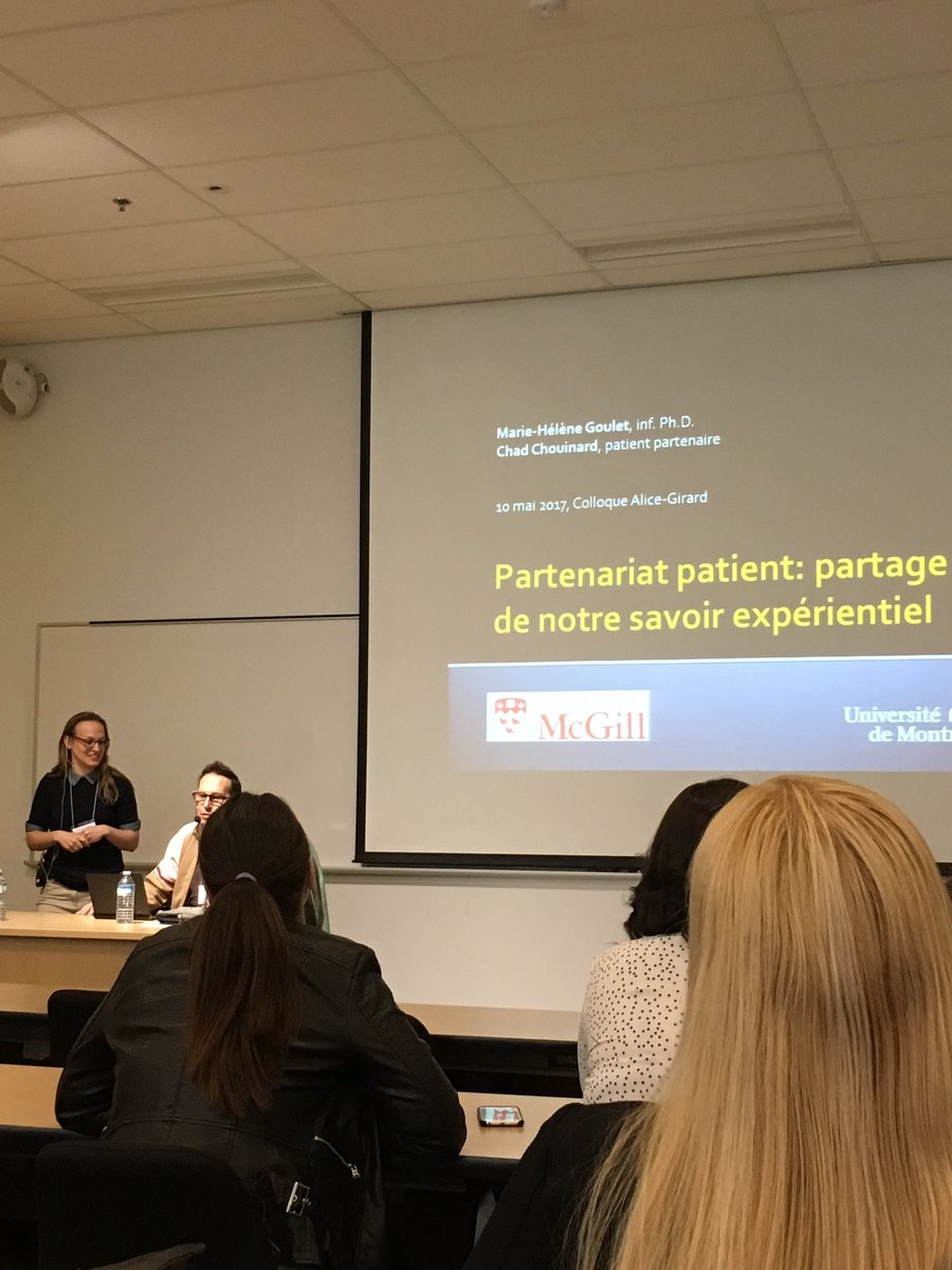 ibrault's tweet photo. Conférence de @marieheleneg8 sur le partenariat patient ~ reconnaissance du savoir expérientiel des patients #FSIAG2017 https://t.co/ONLeBLn7lw