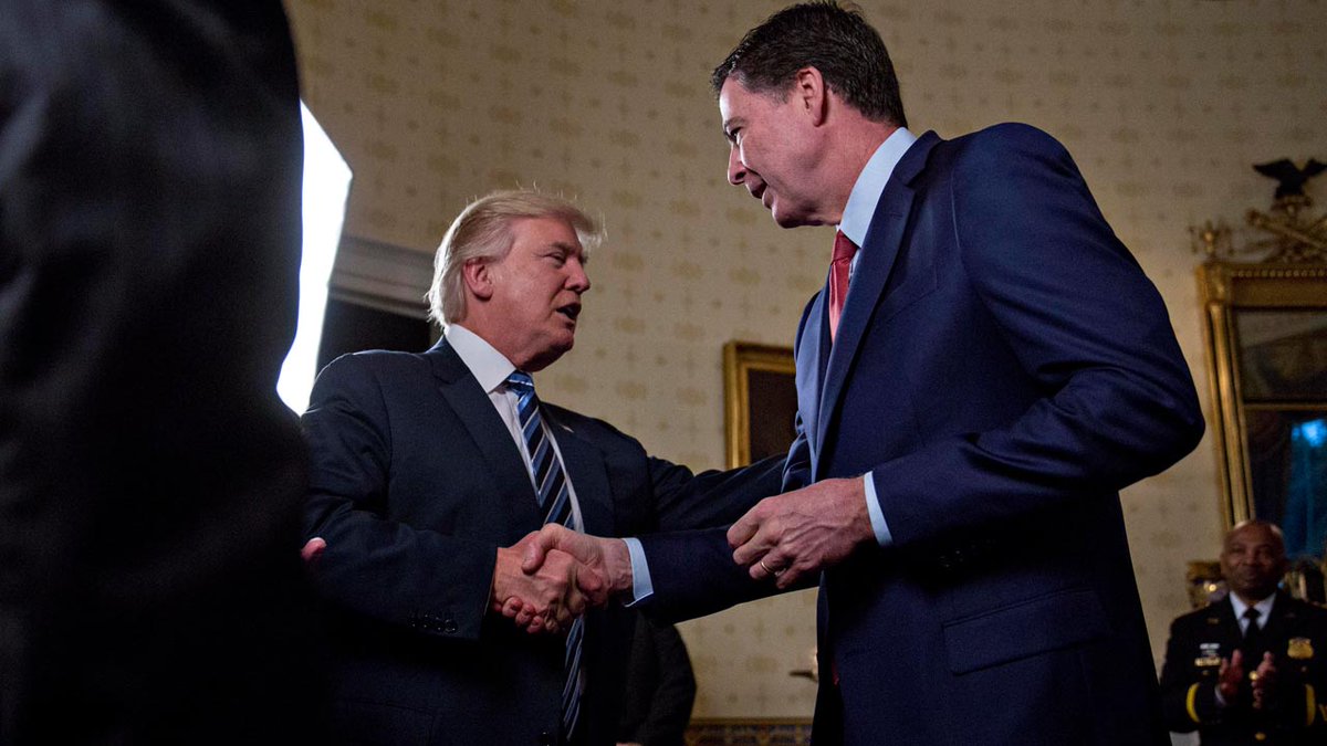 #BREAKING Trump tweets all 'will be thanking me' for firing Comey as FBI Director bit.ly/2q2MKiQ https://t.co/RZmfcUWcWX