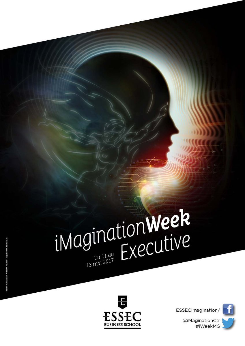 iMaginationCtr's tweet photo. La 3e iMagination Week version Executive commence demain à l'@essec ! 3 jours pour cultiver son esprit visionnaire ! #iWeekMG https://t.co/6V47CfINOt