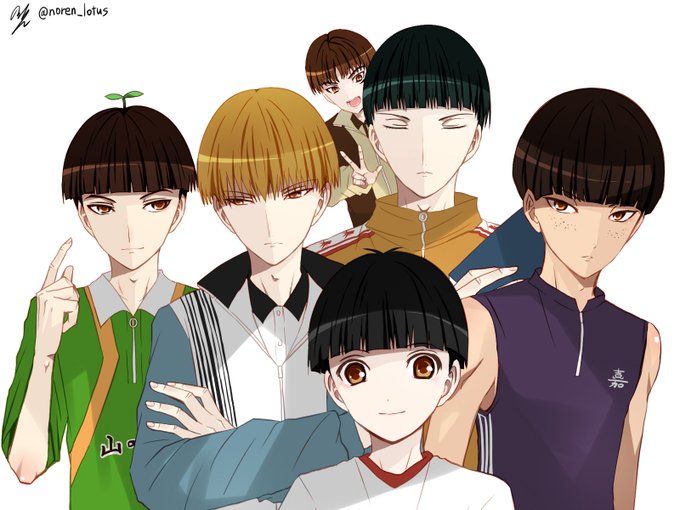 きのこ頭のtwitterイラスト検索結果